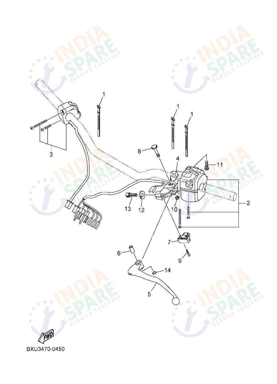 HANDLE SWITCH & LEVER